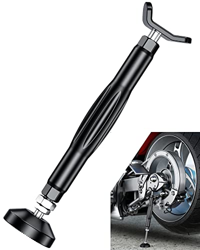 BRCOVAN Motorcycle Stand Wheel Chain Cleaning Maintenance Stand Portable Lift Stand Jack Replacement Ridding Emergency Tool for All Motorcycle Set Includes Brake Buckle