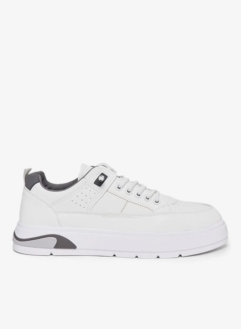 Styli Active Contrast Sole Detail Platform Sole Skate Sneakers