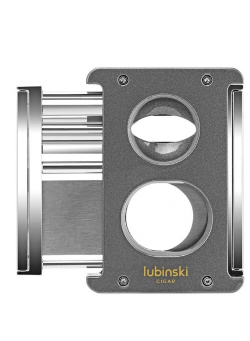 Lubinski Sharp V-Cut Cutter Scissor Stainless Steel with Holder Yello Luxury Gift Box - Image 3