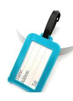 Goolsky 1pc Silicone Luggage Tag with Airplane Design, TSA Approved, Sweet Vacation Style Anti-Lost Pendant for Boarding Pass and Suitcase Identification  - Image 4