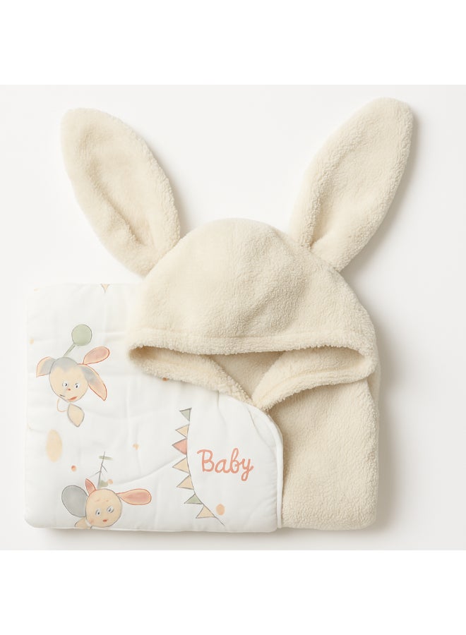 كايندر فالي منشفة على شكل عباءة عناق الأرنب - Image 3