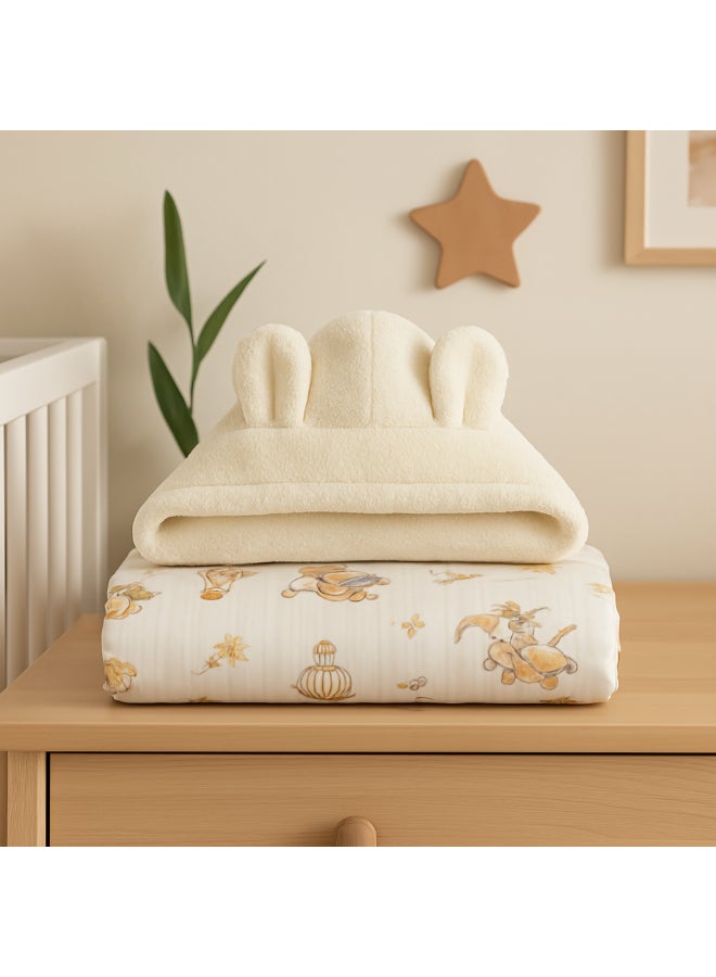 كايندر فالي منشفة على شكل عباءة عناق الأرنب - Image 2