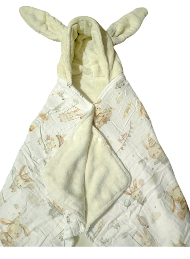 كايندر فالي منشفة على شكل عباءة عناق الأرنب - Image 4