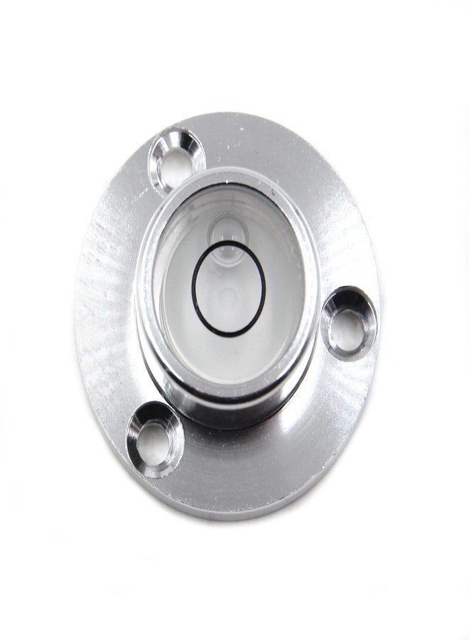 Preamer Small Circular Round Bubble Level Spirit Leveler Bubble Ball Vials, Ø34mm, Aluminium Housing, Plastic Vial - Image 2