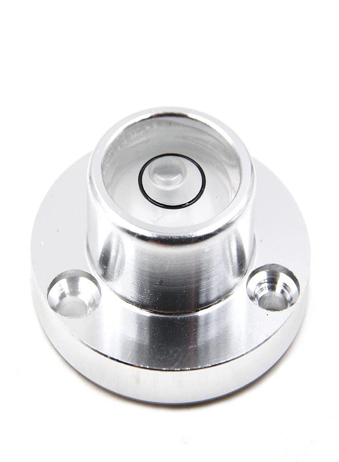 Preamer Small Circular Round Bubble Level Spirit Leveler Bubble Ball Vials, Ø34mm, Aluminium Housing, Plastic Vial - Image 3
