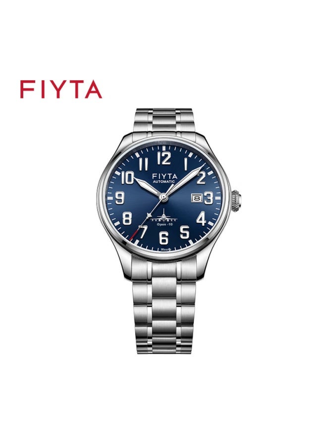 Fiyta Mach Series J-10 Collaboration Automatic Mechanical Men's Watch Sky Blue Dial Birthday Holiday Gift For Men - Image 5