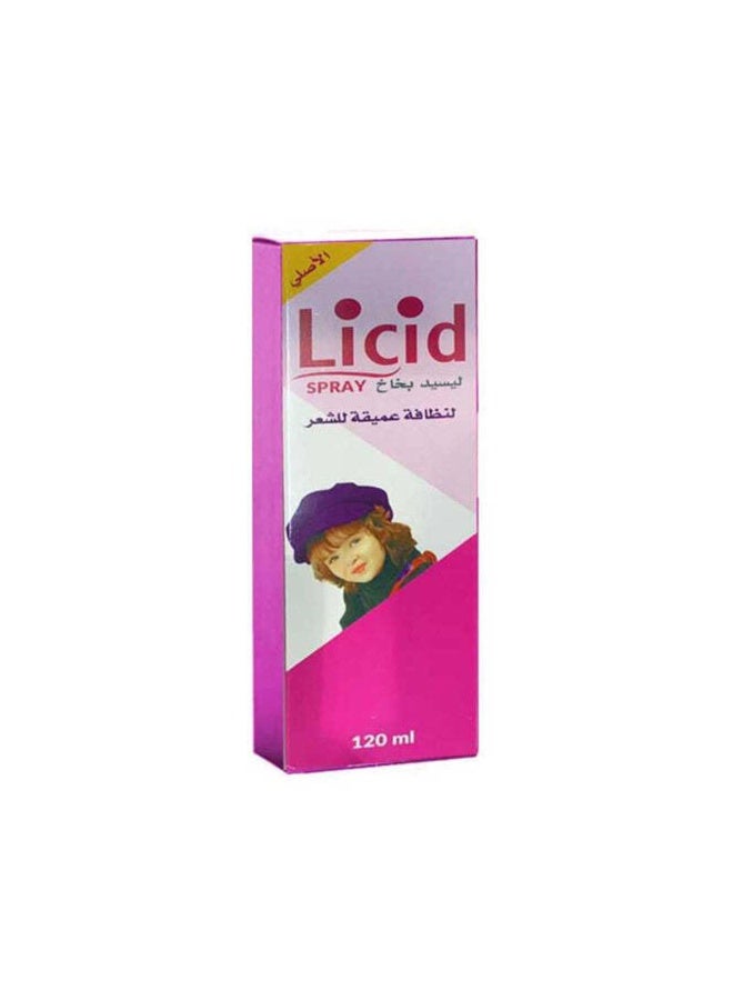Lice and Dandruff Eliminating Spray with Comb - 120 ml