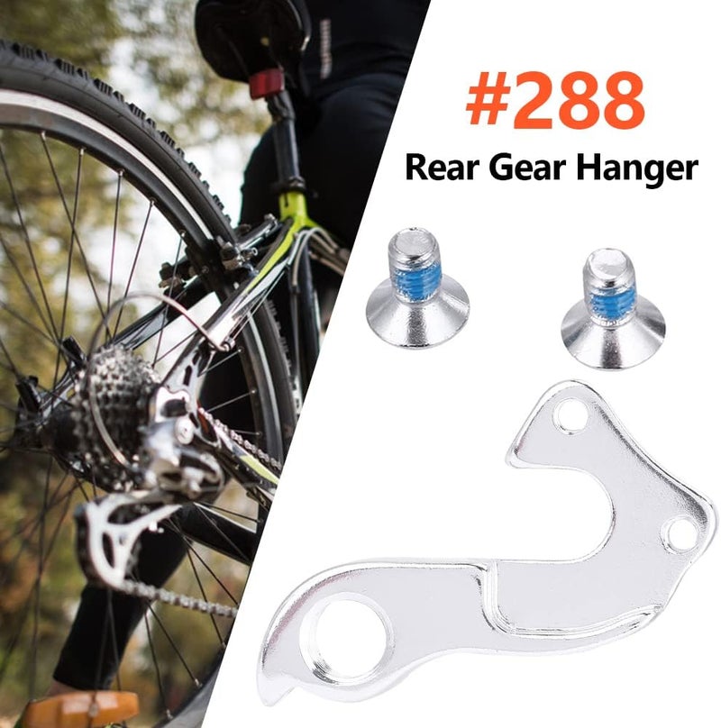 comfrt Rear Gear Mech Derailleur Hanger Aluminium Alloy Derailleur Hanger Tail Hook Drop Out Adapter for Mountain Bike - Image 5