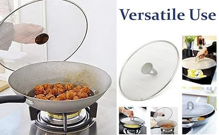 faas Stainless Steel Heavy Gauge Ciba/Lids/Tope, Net Cover, Vessel Cover, Set of 4 pcs - Image 5