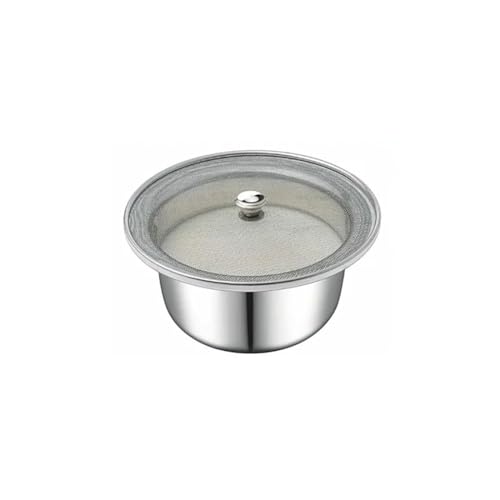 faas Stainless Steel Heavy Gauge Ciba/Lids/Tope, Net Cover, Vessel Cover, Set of 4 pcs - Image 4