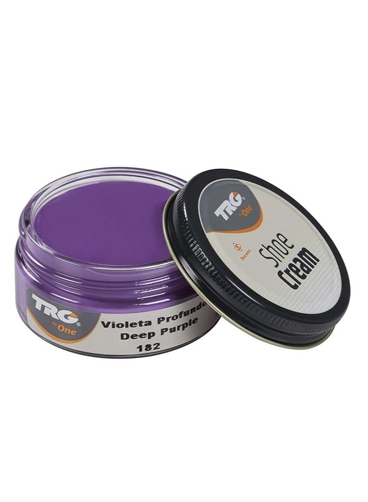 TRG Shoe Cream # 182 Deep Purple 50ml - Image 1