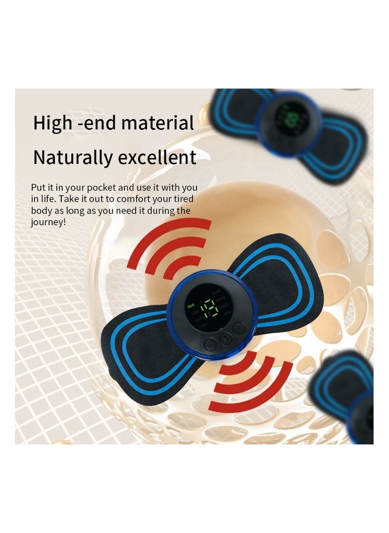 Generic - Electric Neck Massager EMS Cervical Vertebra Massage Patch For Muscle Pain Relief And Shoulder Relaxation Portable Neck Massage - Image 1
