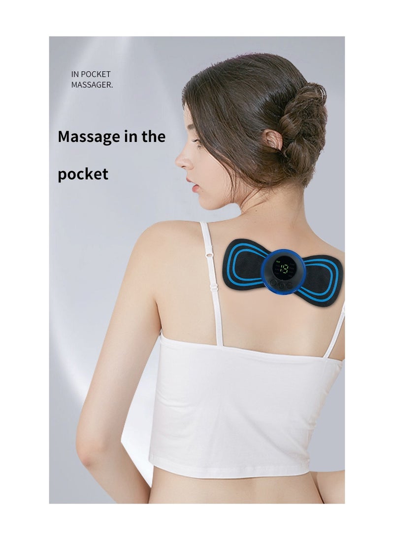 Generic - Electric Neck Massager EMS Cervical Vertebra Massage Patch For Muscle Pain Relief And Shoulder Relaxation Portable Neck Massage - Image 1