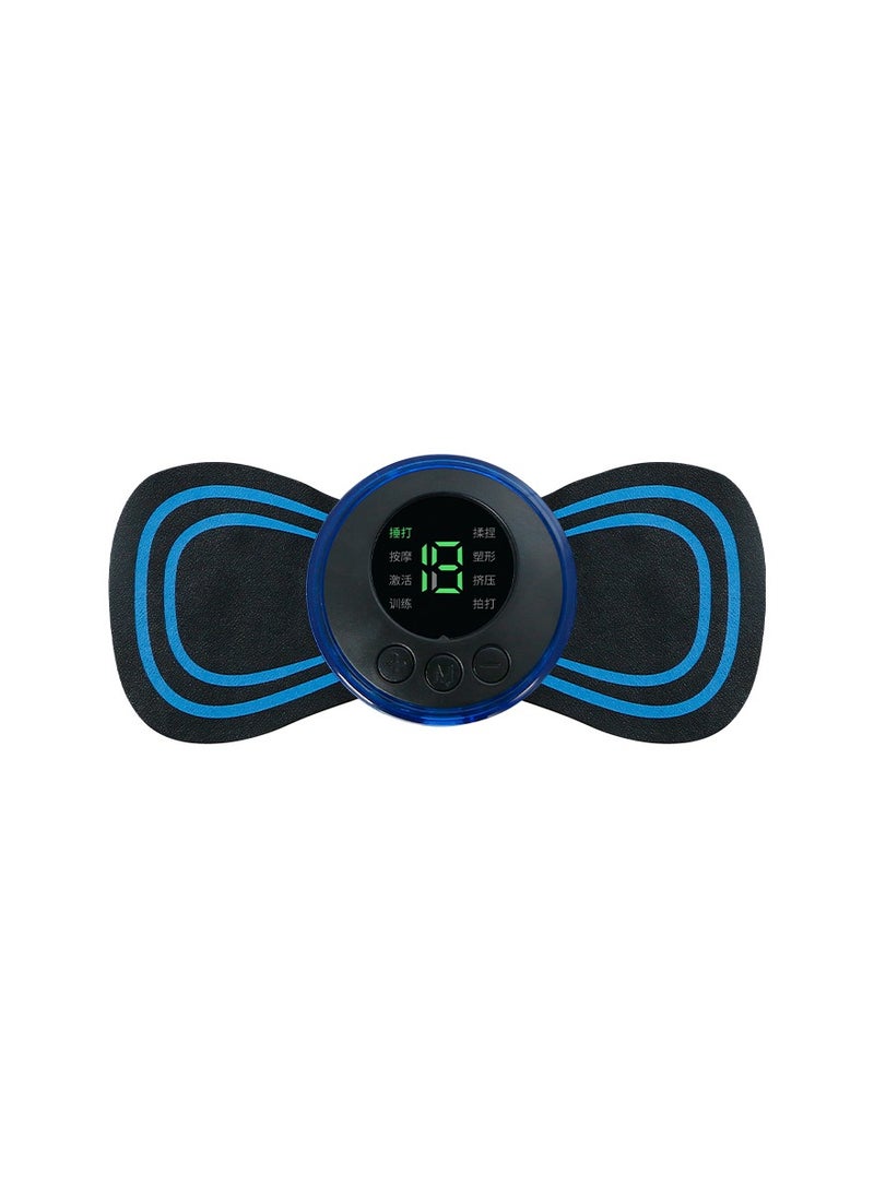 Generic - Electric Neck Massager EMS Cervical Vertebra Massage Patch For Muscle Pain Relief And Shoulder Relaxation Portable Neck Massage - Image 1
