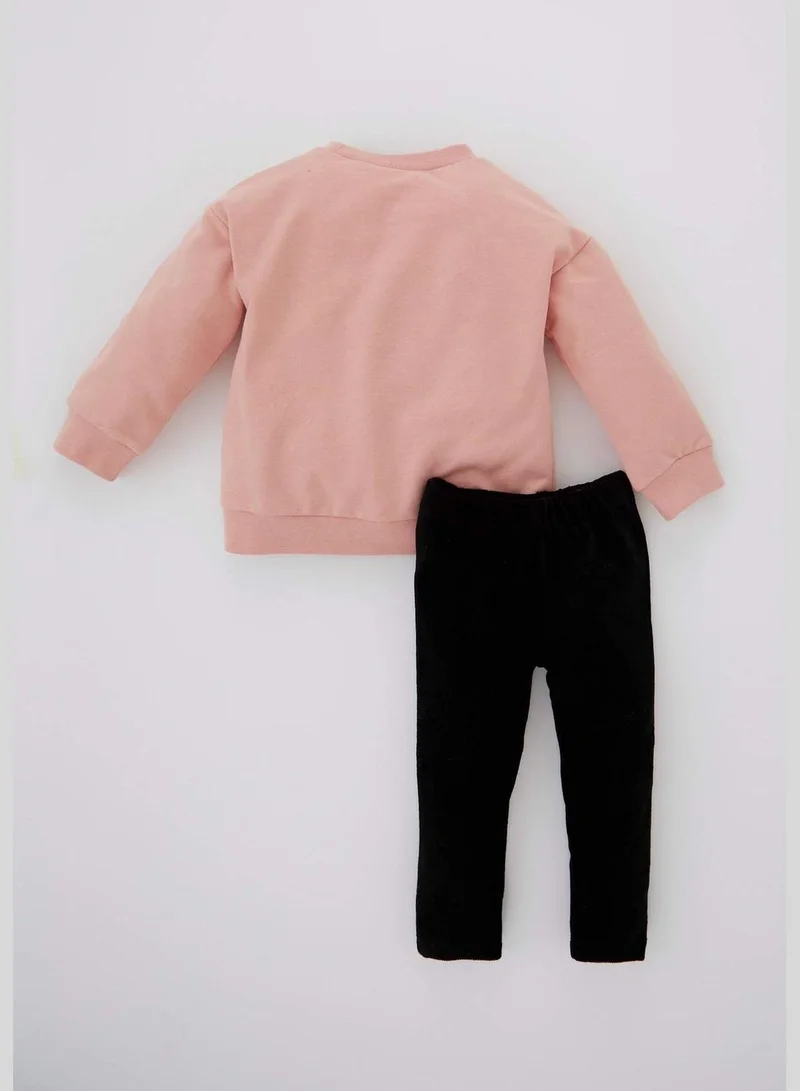 DeFacto 2 Pack BabyGirl Bike Neck Long Sleeve Knitted Set