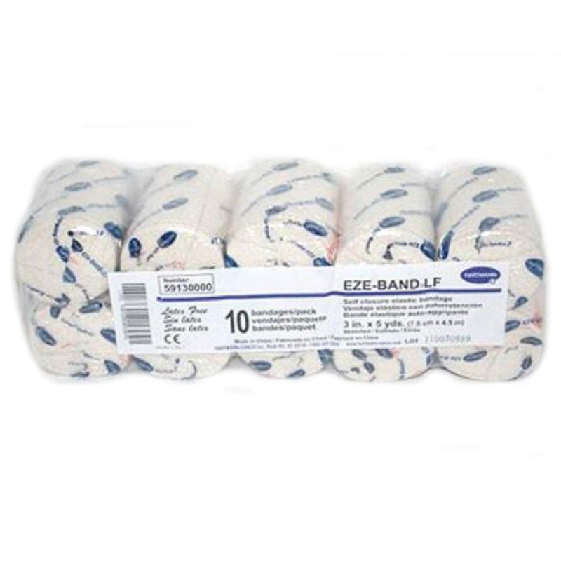 Hartmann 59130000 EZeBand LatexFree Knitted Elastic Bandage 3 Width 5 yd Length Pack of 10 - Image 1