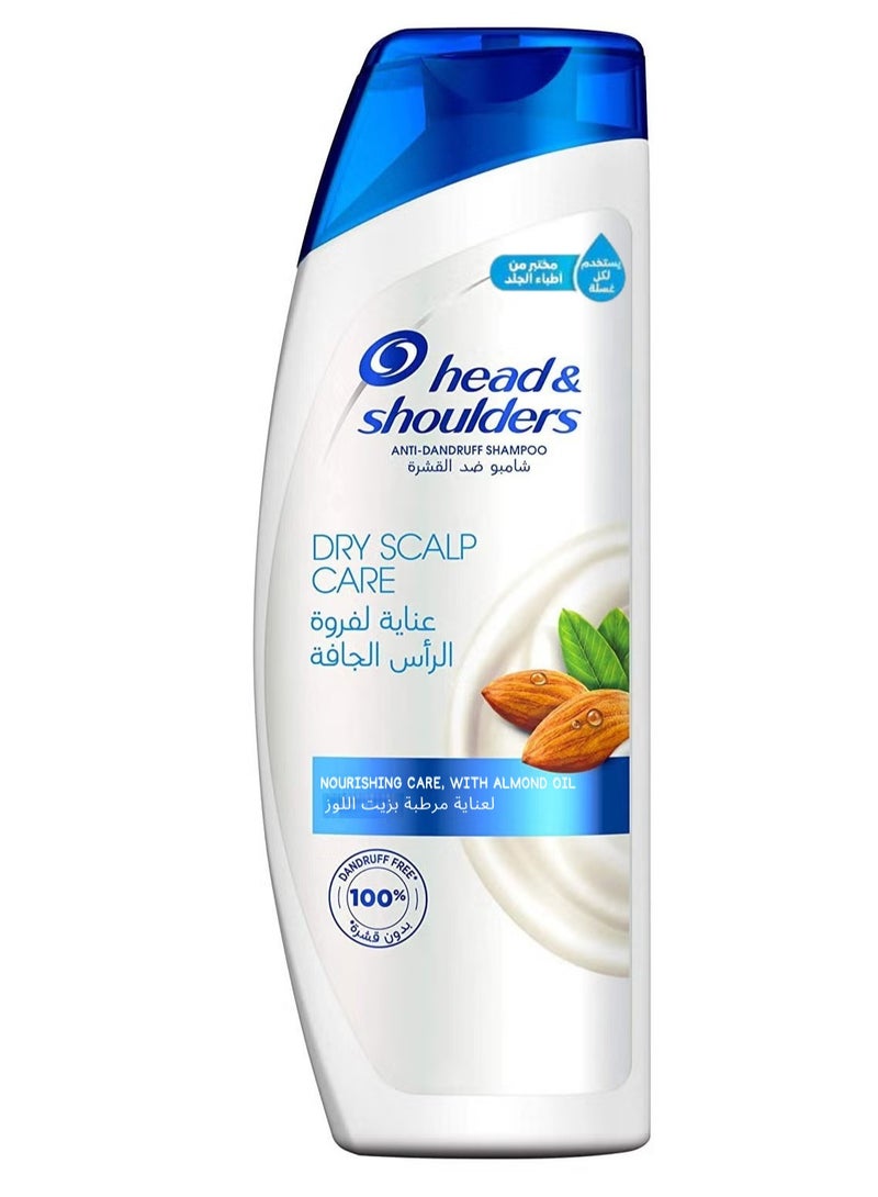 شامبو هيد اند شولدرز ضد القشرة للعناية بفروة الرأس الجافة مع زيت اللوز 400 مل - Image 1