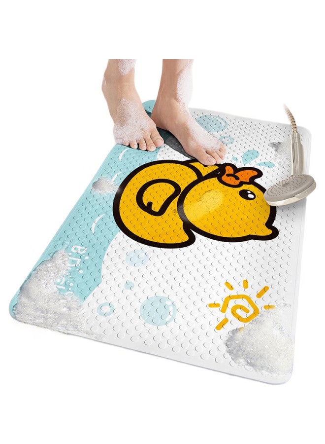 Dajiang B.Duck, Yellow Duck Bathroom Non-Slip Mat, Shower Children'S Foot Mat, Bathroom Floor Mat, Bathing Anti-Fall, 50X80Cm - Image 2
