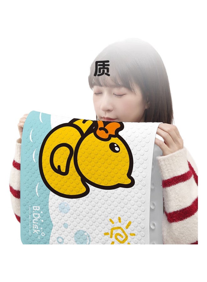 Dajiang B.Duck, Yellow Duck Bathroom Non-Slip Mat, Shower Children'S Foot Mat, Bathroom Floor Mat, Bathing Anti-Fall, 50X80Cm - Image 3