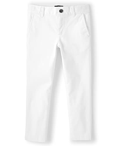 The Children's Place,Skinny Chino Pants,White,10 - Image 4