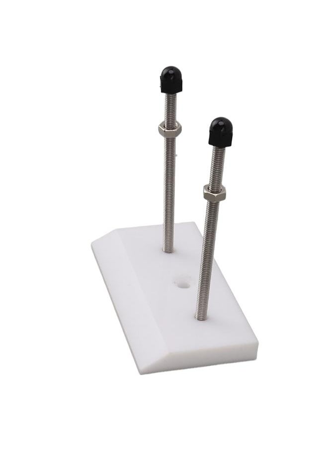 Thoraya Skateboard Hanger Durable Acrylic Vertical Floating Effect High Stability Skateboard Wall Mount for Deck Display Storage White  - Image 4