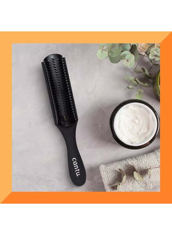 Cantu Narrow Detangling Hair Brush Black - Image 4