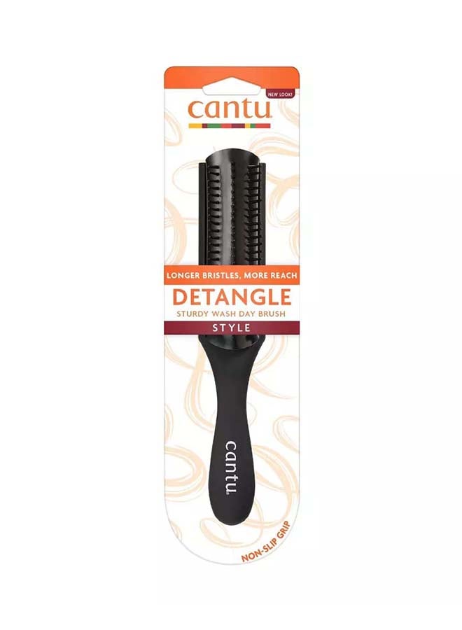 Cantu Narrow Detangling Hair Brush Black - Image 1