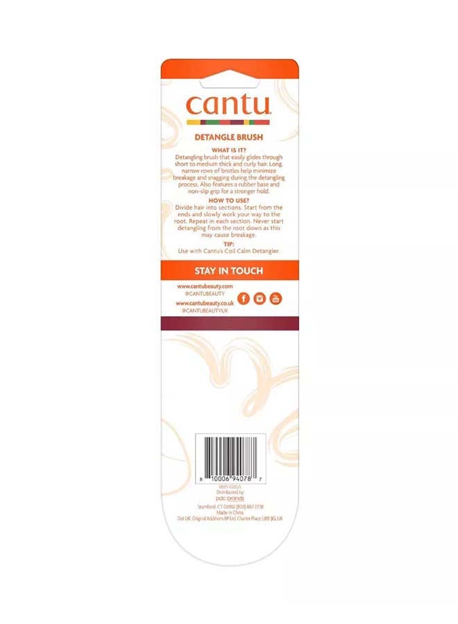 Cantu Narrow Detangling Hair Brush Black - Image 2