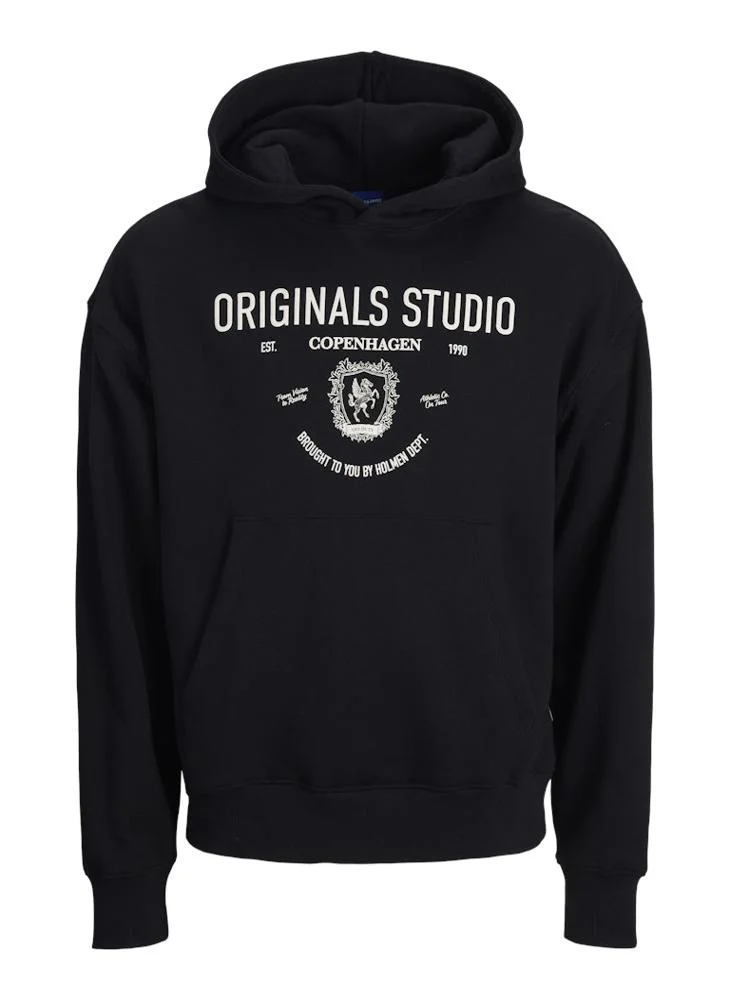 JACK & JONES Graphic Pullover Hoodie