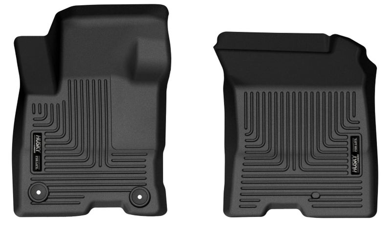 BDFHYK Husky Liners Weatherbeater Floor Mats  Fits 20222026 Ford Maverick Full Hybrid EVGas  Front Row 1pc Black  15841 - Image 2