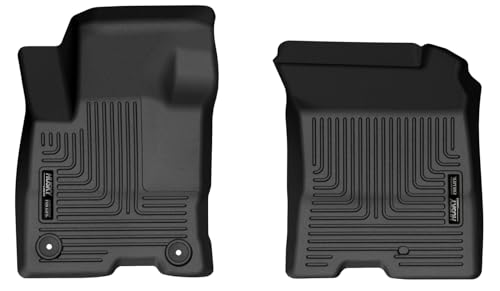 BDFHYK Husky Liners Weatherbeater Floor Mats  Fits 20222026 Ford Maverick Full Hybrid EVGas  Front Row 1pc Black  15841 - Image 1