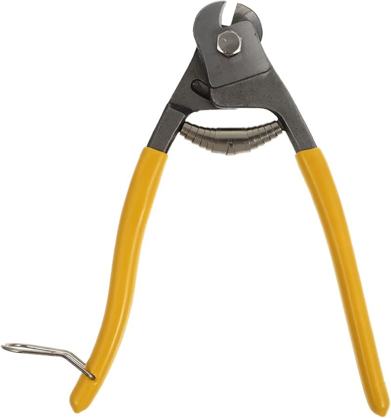 Heavy Duty Steel Wire Cable Cutter with Double Cutting Edges and Ergonomic Design - Image 1