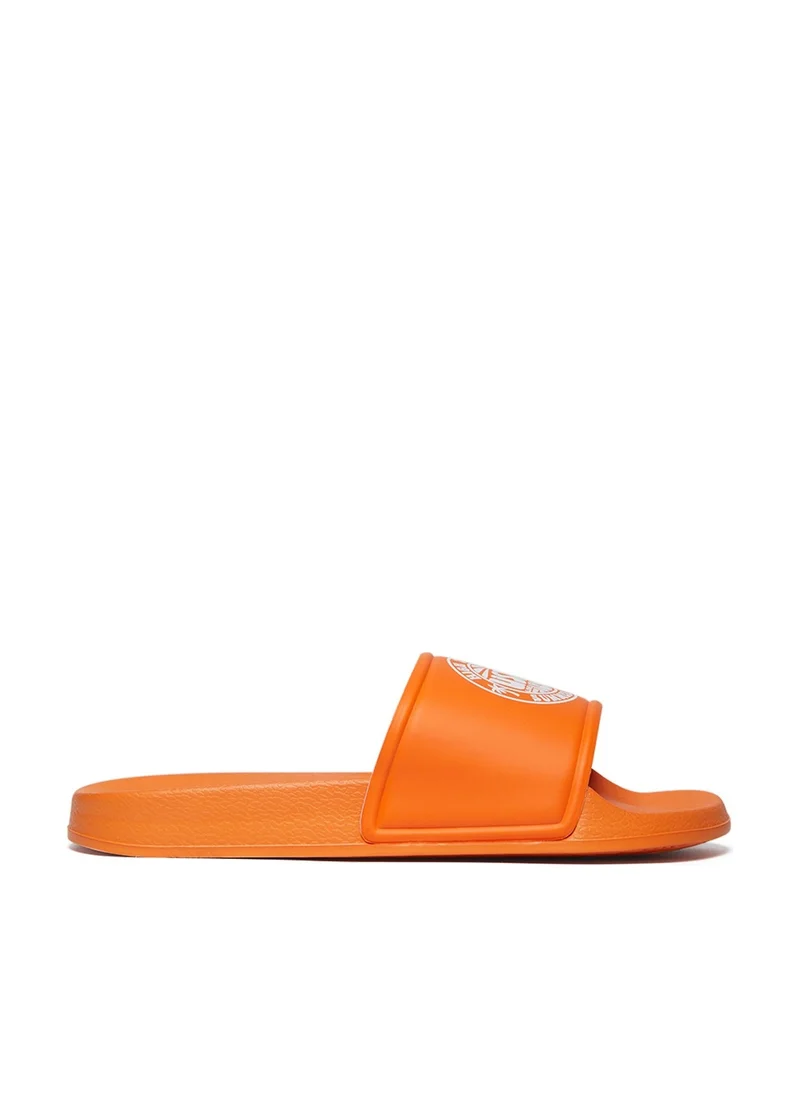 Women's Orange Slides - Lightweight, Comfortable Casual Shoes
