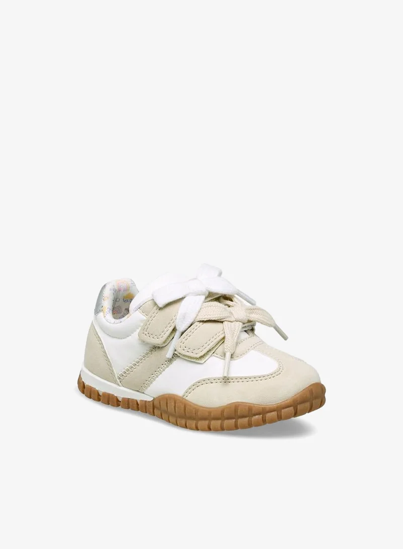 جونيورز Girls Hook & Loop Ankle Sneakers