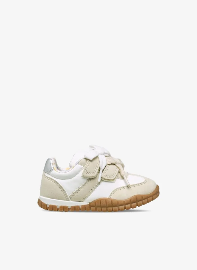 جونيورز Girls Hook & Loop Ankle Sneakers