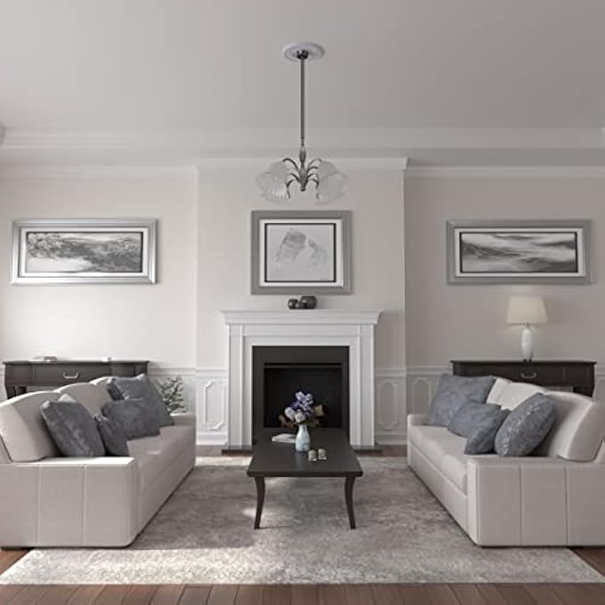 CM15BEUWF BERKSHIRE CEILING MEDALLION, 15 3/4"OD X 3 7/8"ID X 3/4"P (FITS CANOPIES UP TO 7"), HAND-PAINTED ULTRA PURE WHITE - Image 3