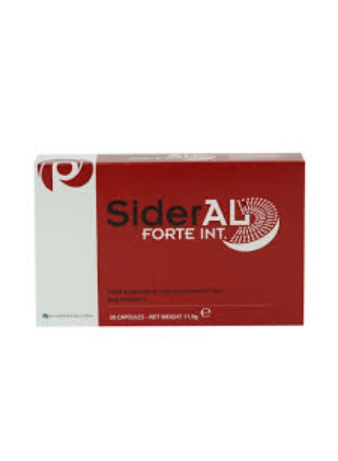 سيديرال سايدرال فورتي حديد سكروزومي مع فيتامين سي، 20 كبسولة - Image 1