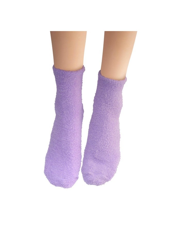 Earth Therapeutics Aloe Socks - Double Pack - Flowers/Lavender (2 Pairs) - Image 4