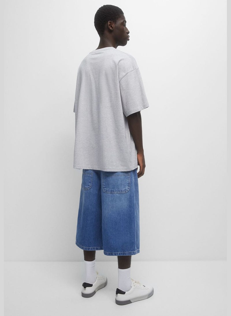 PULL&BEAR Los Angeles print T-shirt - Image 2