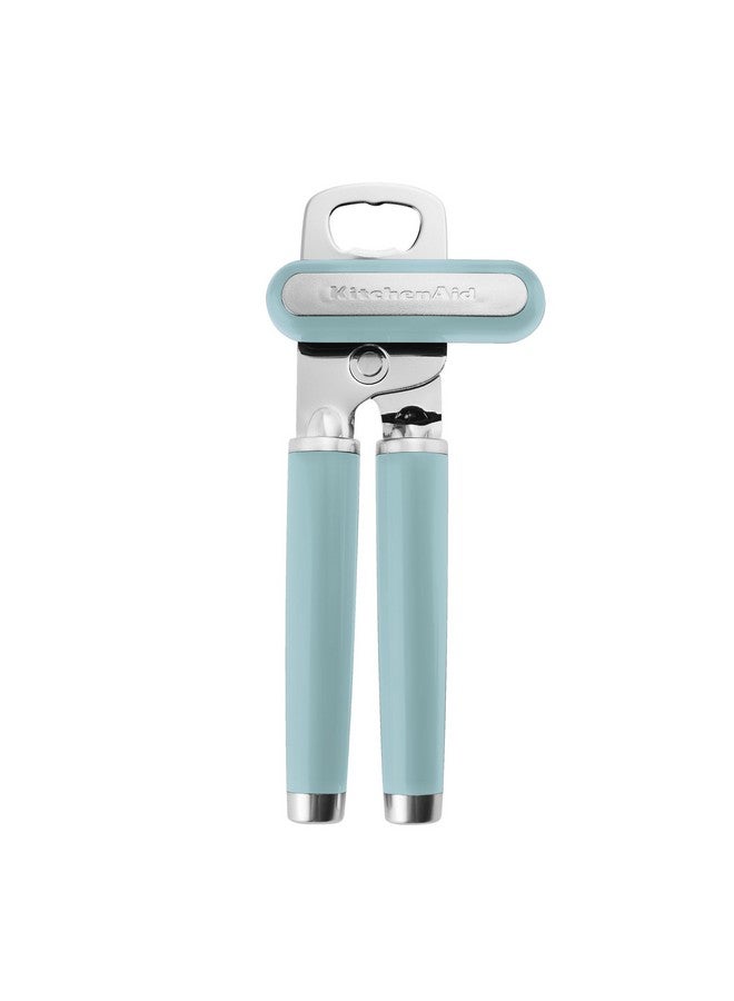 KitchenAid Classic Multifunction Can Opener and Bottle Opener Easy to Use, Razor Sharp Stainless Steel Cutting Wheel, Soft Ergonomic Handles, Mineral Water - Image 1