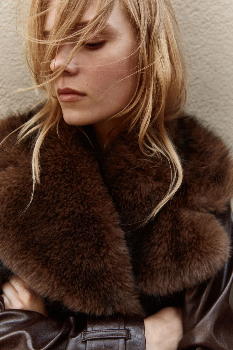 H&M Collared biker jacket