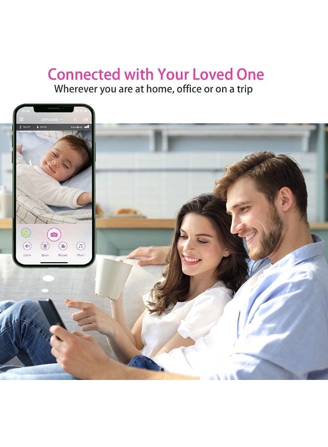 آي بيبي iBaby M8 2K Smart Baby Monitor - Image 2