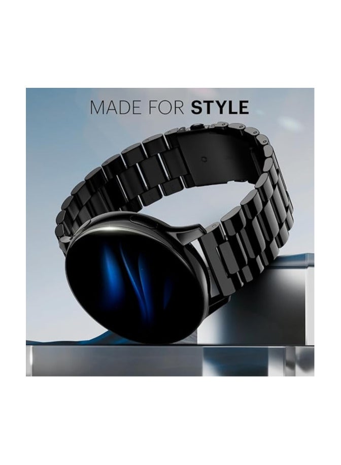 Noise Vortex Plus 1.46 AMOLED Display, AoD BT Calling, Sleek Metal Finish, 7 Days Battery Life, All New OS and with 100+ Watch Faces & Health Suite (Elite Black) - Image 3