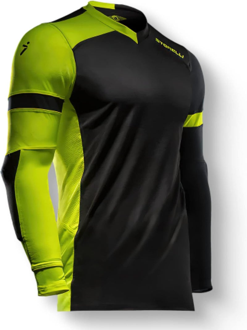 Storelli ExoShield Gladiator Goalkeeper Jersey, High-Impact Protection, Sweat-Wicking, Breathable Athletic Shirt for Soccer - Image 1