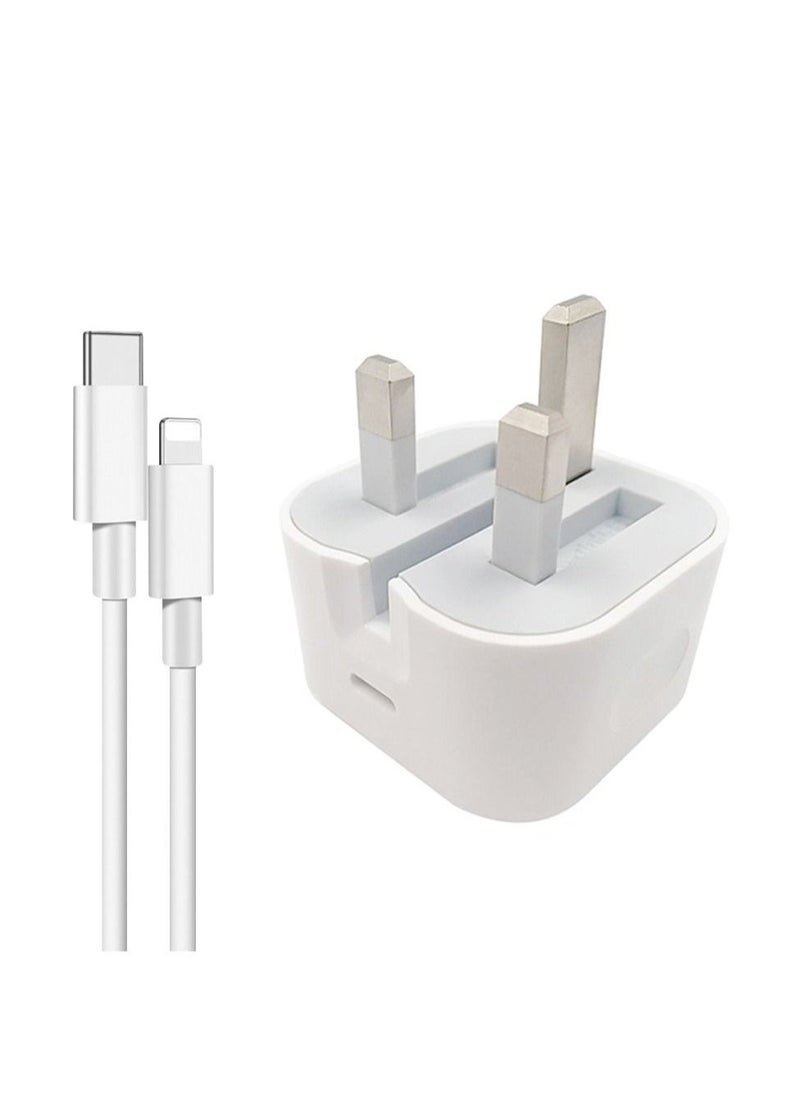 BGM iPhone Charger Fast PD20W USB C Wall Charger Fast Charging Type-C USB Charger Plug Universal Travel Adapter Type C Wall Plug Compatible for iPad Pro,iPad mini, iPhone 13 Pro/13 Pro Max - Image 3