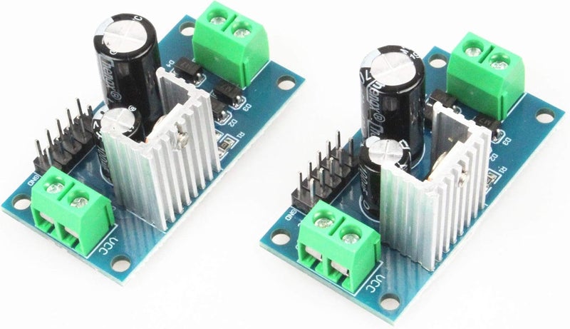 وحدة تنظيم الطاقة ثلاثية الأطراف LM7805 5V LM7812 12V وحدة تنظيم 3A مقوم مرشح محول طاقة (عبوة من 2) (DC 05V) أخضر - Image 3