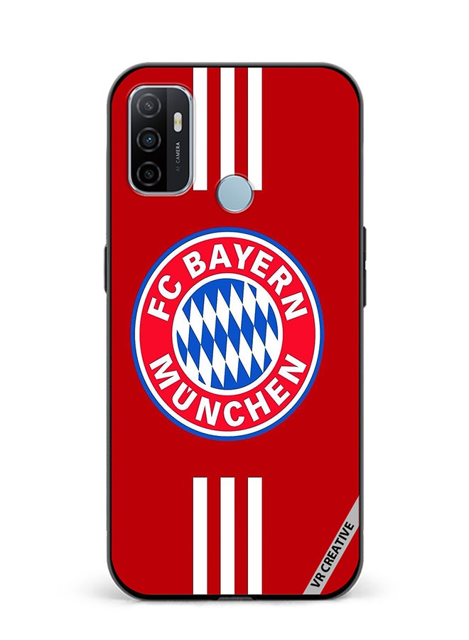 VR CREATIVE Protective Case Cover For Oppo A53 Fc Bayern Munchen Design Multicolour - Image 1