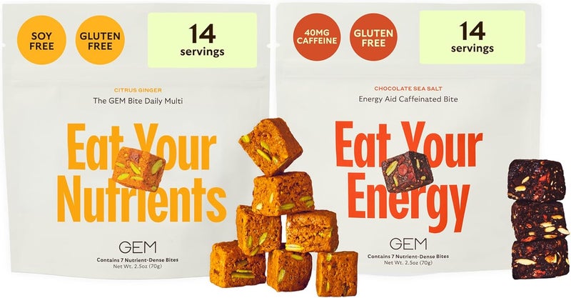 Gem Nutrient-Dense Energy Bites Variety Pack for Adults - Image 1