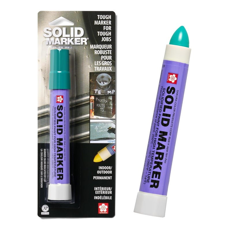SAKURA SOLID MARKER Sakura Solidified Paint Solid Marker, 14 to 392 Degrees F, Green (46584) - Image 1