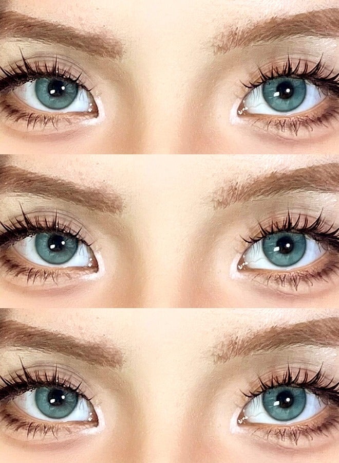 سيدة جديدة عدسات لاصقة ملونة خضراء من فريش ليدي للاستخدام السنوي - Image 5